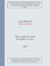 Load image into Gallery viewer, Royal Navy Camouflage - C.B.3098(R) 1945 Edition - THE CAMOUFLAGE OF SHIPS AT SEA - Ship painting guide extract - Sovereign Hobbies