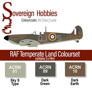 Colourcoats Set RAF Temperate Land Scheme - Sovereign Hobbies