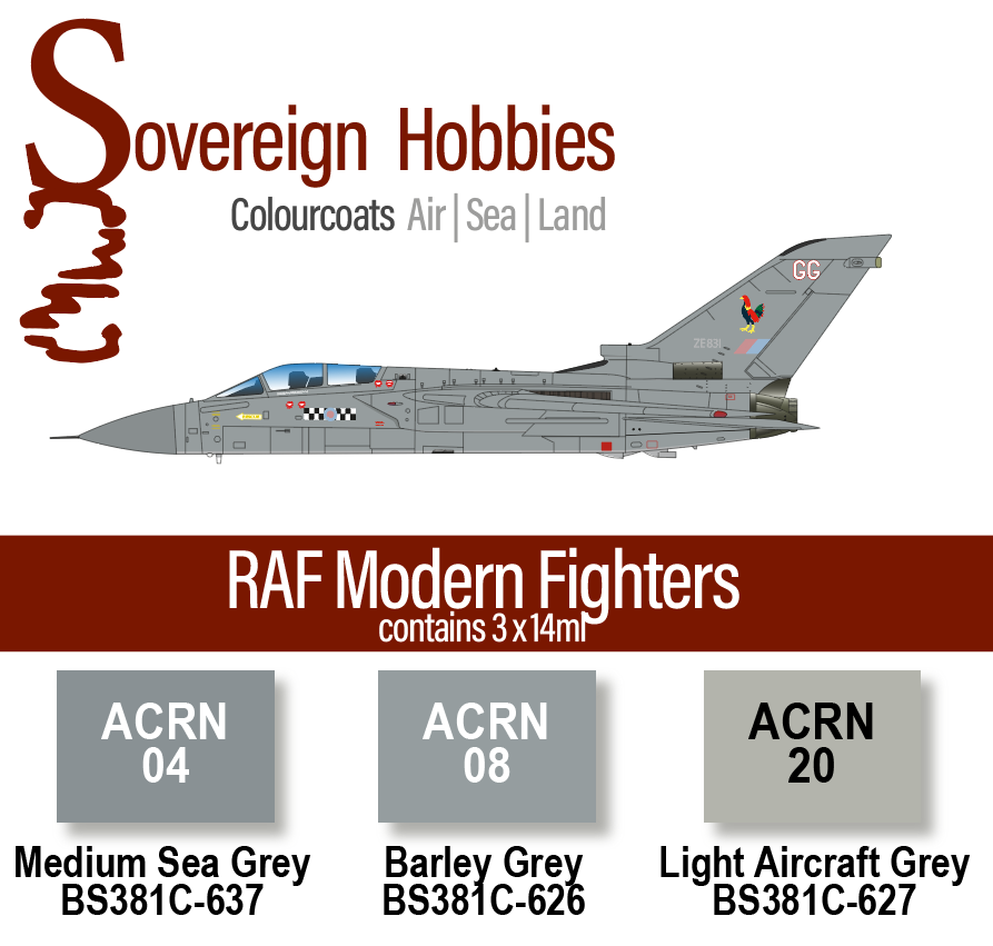 Colourcoats RAF Modern Fighters Colourset