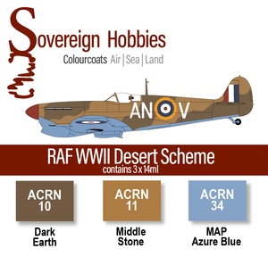 Colourcoats Set RAF WW2 Desert Scheme - Sovereign Hobbies