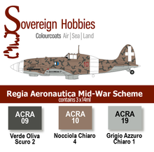 Load image into Gallery viewer, Colourcoats Set Regia Aeronautica Mid-War Set 1 - Sovereign Hobbies